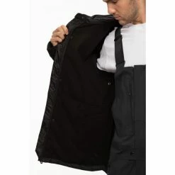 Vestes 686 MNS WATERPROOF COACHES JACKET BLACK 21 Noir -Vêtements casual Homme Soldes Boutique 9 80861 mns waterproof coaches jacket black m0wcst01 blk 06