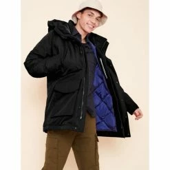 Vestes AIGLE MARLAK NOIR 21 Noir -Vêtements casual Homme Soldes Boutique 9 81867 marlak noir j91330 05