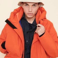 Vestes AIGLE MARLAK PAVOT 21 Orange -Vêtements casual Homme Soldes Boutique 9 81868 marlak pavot j91320 05