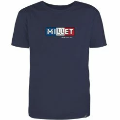 T-shirts MILLET M 1921 TS SS M SAPHIR 23 Bleu