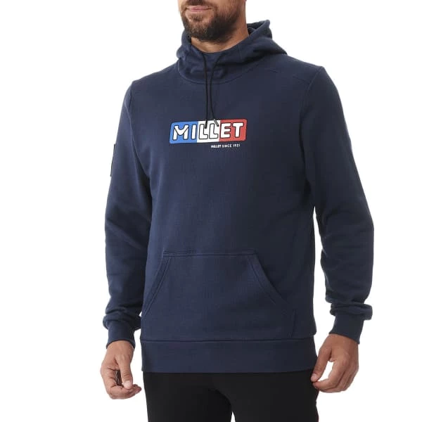 Sweatshirts MILLET M 100 SWEAT HOODIE M SAPHIR 23 Bleu 4 Sweatshirts MILLET M 100 SWEAT HOODIE M SAPHIR 23 Bleu – Image 2