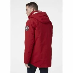 Vestes HELLY HANSEN 1877 PARKA RED 21 Rouge -Vêtements casual Homme Soldes Boutique 9 84856 1877 parka red 53333 162 04