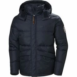 Vestes HELLY HANSEN 1877 DOWN JACKET NAVY 21 Bleu