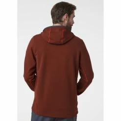 Sweatshirts HELLY HANSEN POWER STRETCH PRO GLACIER HOOD REDWOOD MELANGE 21 Marron -Vêtements casual Homme Soldes Boutique 9 84936 power stretch pro glacier hood redwood melange 51886 793 04
