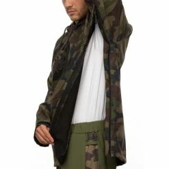 Vestes 686 MENS WATERPROOF HOODY DARK CAMO 21 Marron / Vert -Vêtements casual Homme Soldes Boutique 9 85709 m0wcst03 dc 05