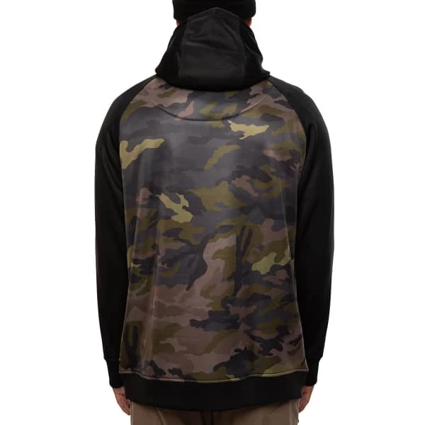 Sweatshirts 686 MNS BONDED FLC PULLOVER HOODY SURPLS UTLTY CAMO CLBLK 21 Noir / Marron / Vert 4 Sweatshirts 686 MNS BONDED FLC PULLOVER HOODY SURPLS UTLTY CAMO CLBLK 21 Noir / Marron / Vert – Image 2