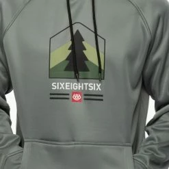 Sweatshirts 686 MNS BONDED FLC PULLOVER HOODY GOBLIN BLUE 21 Gris -Vêtements casual Homme Soldes Boutique 9 85712 m0wcst06 gob 04