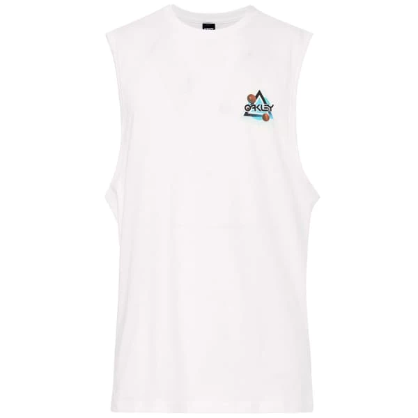 Débardeurs OAKLEY SPACE POLYGON SLEEVELESS T WHITE 21 Blanc 3 Débardeurs OAKLEY SPACE POLYGON SLEEVELESS T WHITE 21 Blanc