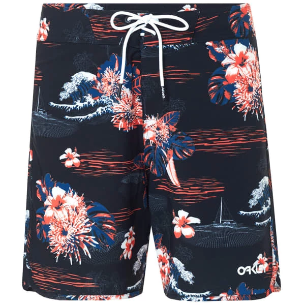 Boardshorts OAKLEY TROPICAL BLOOM 18 BOARDSHORT BLACK HAWAI 21 Noir / Orange 3 Boardshorts OAKLEY TROPICAL BLOOM 18 BOARDSHORT BLACK HAWAI 21 Noir / Orange