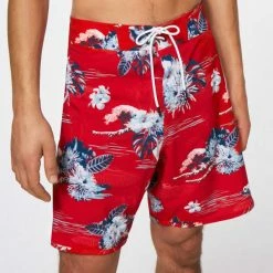 Boardshorts OAKLEY TROPICAL BLOOM 18 BOARDSHORT REDLINE HAWAI 21 Rouge / Bleu -Vêtements casual Homme Soldes Boutique 9 85994 foa401812 9h8 05