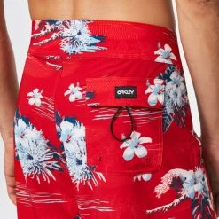 Boardshorts OAKLEY TROPICAL BLOOM 18 BOARDSHORT REDLINE HAWAI 21 Rouge / Bleu -Vêtements casual Homme Soldes Boutique 9 85994 foa401812 9h8 07