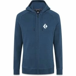 Sweatshirts BLACK DIAMOND M CHALKED UP HOODY AZURITE 22 Bleu