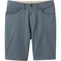 Shorts PRANA ULTERIOR SHORT 9" INSEAM DARK SMOKY BLUE 21 Bleu
