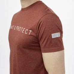 T-shirts TENTREE M PLANT AND PROTECT T-SHIRT HENNA RED HEATHER 21 Rouge -Vêtements casual Homme Soldes Boutique 9 88830 m plant and protect t shirt henna red heather tcm3441 1579 03