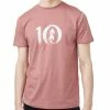T-shirts TENTREE M FADE TEN T-SHIRT BURLWOOD PINK HEATHER 21 Rose -Vêtements casual Homme Soldes Boutique 9 89262 tcm3408 1605 01