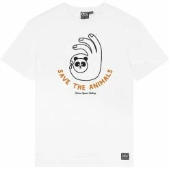 T-shirts PICTURE MG PANDA TEE WHITE 22 Blanc