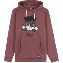 Sweatshirts PICTURE CC CAR HOODIE KETCHUP MELANGE 22 Rouge