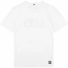 T-shirts PICTURE BASEMENT FLOCK TEE WHITE 22 Blanc -Vêtements casual Homme Soldes Boutique 9 91207 mts849 a 01
