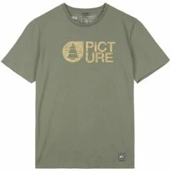 T-shirts PICTURE BASEMENT CORK TEE DUSTY OLIVE 22 Vert