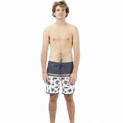 PICTURE ANDY 17 BOARDSHORTS FOODING 21 Bleu / Blanc
