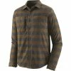 Chemises PATAGONIA M'S CANYONITE FLANNEL SHIRT BEND: MULCH BROWN 22 Bleu / Marron -Vêtements casual Homme Soldes Boutique 9 92786 m s canyonite flannel shirt bend mulch brown 41605 bmbn 01