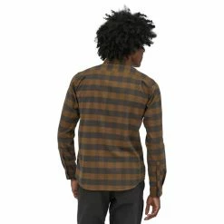 Chemises PATAGONIA M'S CANYONITE FLANNEL SHIRT BEND: MULCH BROWN 22 Bleu / Marron -Vêtements casual Homme Soldes Boutique 9 92786 m s canyonite flannel shirt bend mulch brown 41605 bmbn 03
