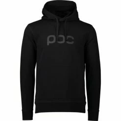 Sweatshirts POC POC HOOD URANIUM BLACK 23 Noir