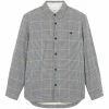 Chemises AIGLE SHIRODEM DUCK CH 22 Noir / Blanc -Vêtements casual Homme Soldes Boutique 9 93309 shirodem duck ch n4261 01