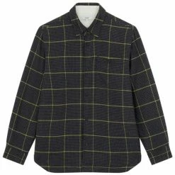 Chemises AIGLE SHIRODEM BLACK CH 22 Noir / Gris