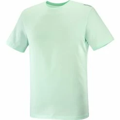 T-shirts SALOMON T SHIRT OUTLIFE GRAPHIC PACE SS T OPAL 21 Vert