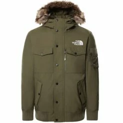 Vestes THE NORTH FACE M REC GOTHAM JKT BURNT OLIVE GRN 22 Vert
