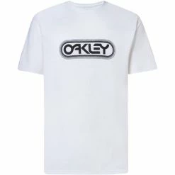 T-shirts OAKLEY RETRO PLATED B1B TEE WHITE 22 Blanc
