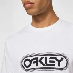T-shirts OAKLEY RETRO PLATED B1B TEE WHITE 22 Blanc -Vêtements casual Homme Soldes Boutique 9 94644 foa402527 100 03