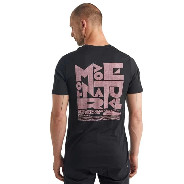 T-shirts ICEBREAKER M TECH LITE SS CREWE GROWERS CLUB BLACK 21 Noir 5 T-shirts ICEBREAKER M TECH LITE SS CREWE GROWERS CLUB BLACK 21 Noir – Image 3