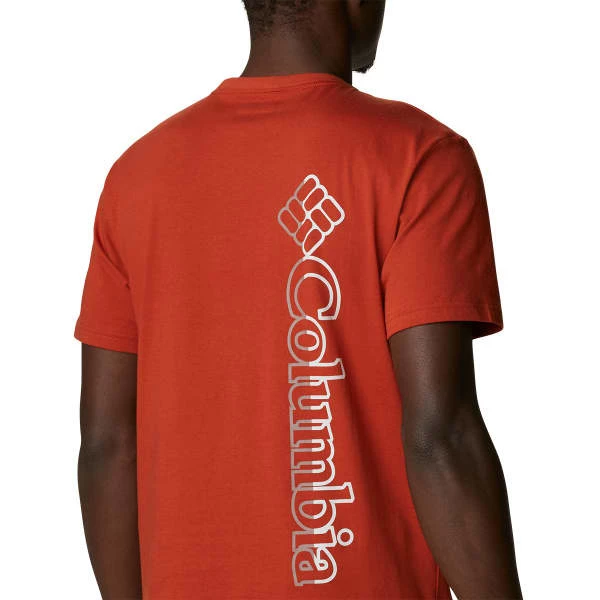 T-shirts COLUMBIA CSC BASIC LOGO TEE-DARK SIENNA VER 21 Orange 6 T-shirts COLUMBIA CSC BASIC LOGO TEE-DARK SIENNA VER 21 Orange – Image 4