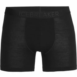 Sous Vêtements ICEBREAKER ANATOMICA COOL-LITE BOXERS BLACK 23 Noir