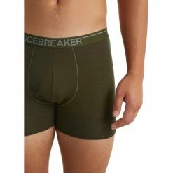 Sous Vêtements ICEBREAKER ANATOMICA BOXERS LODEN 23 Vert -Vêtements casual Homme Soldes Boutique 9 95521 anatomica boxers loden ib103029069 05