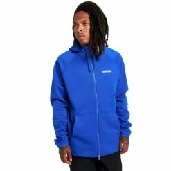 Sweatshirts BURTON M CROWN WPF FZ COBALT BLUE 22 Bleu