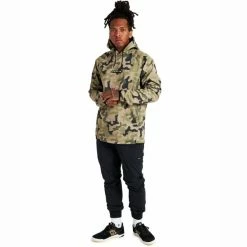 Sweatshirts BURTON M CROWN WPF PO MRT OLIVE TERRA CAMO 22 Vert -Vêtements casual Homme Soldes Boutique 9 95744 m crown wpf po mrt olive terra camo 22024102 961 03