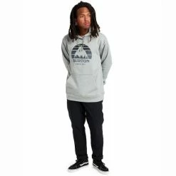 Sweatshirts BURTON M OAK SSNL PO GRAY HEATHER 22 Gris