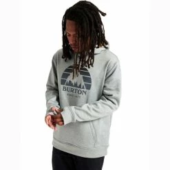 Sweatshirts BURTON M OAK SSNL PO GRAY HEATHER 22 Gris -Vêtements casual Homme Soldes Boutique 9 95746 m oak ssnl po gray heather 22028101 020 03