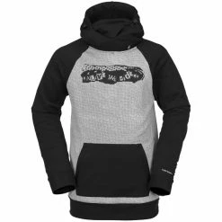 Sweatshirts VOLCOM HYDRO RIDING HOODIE WHITE COMBO 22 Noir