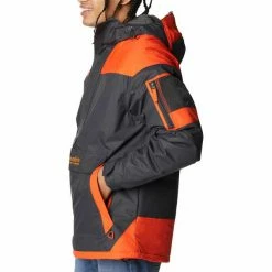 Vestes COLUMBIA CHALLENGER PULLOVER SHARK, RED QUARTZ 22 Gris / Orange -Vêtements casual Homme Soldes Boutique 9 95857 challenger pullover shark red quartz 1698431 009 06
