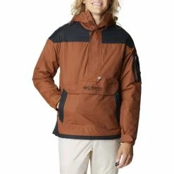 Vestes COLUMBIA CHALLENGER PULLOVER DARK AMBER, BLACK 22 Noir