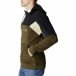 Sweatshirts COLUMBIA LODGE II FLEECE HOODIE OLIVE GREEN BLACK ANCIENT FOSSIL 22 Vert / Noir -Vêtements casual Homme Soldes Boutique 9 95934 lodge ii fleece hoodie olive green black ancient fossil 1918863 319 04