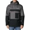 Vestes COLUMBIA BUCKHOLLOW INSULATED ANORAK CITY GREY, BLACK 22 Gris / Noir -Vêtements casual Homme Soldes Boutique 9 95980 buckhollow insulated anorak city grey black 1957513 023 01