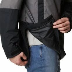 Vestes COLUMBIA BUCKHOLLOW INSULATED ANORAK CITY GREY, BLACK 22 Gris / Noir -Vêtements casual Homme Soldes Boutique 9 95980 buckhollow insulated anorak city grey black 1957513 023 05