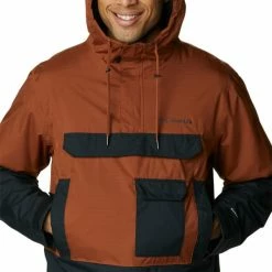 Vestes COLUMBIA BUCKHOLLOW INSULATED ANORAK DARK AMBER BLACK 22 Marron / Noir -Vêtements casual Homme Soldes Boutique 9 95981 buckhollow insulated anorak dark amber black 1957513 242 02