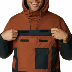 Vestes COLUMBIA BUCKHOLLOW INSULATED ANORAK DARK AMBER BLACK 22 Marron / Noir -Vêtements casual Homme Soldes Boutique 9 95981 buckhollow insulated anorak dark amber black 1957513 242 03