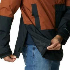 Vestes COLUMBIA BUCKHOLLOW INSULATED ANORAK DARK AMBER BLACK 22 Marron / Noir -Vêtements casual Homme Soldes Boutique 9 95981 buckhollow insulated anorak dark amber black 1957513 242 05